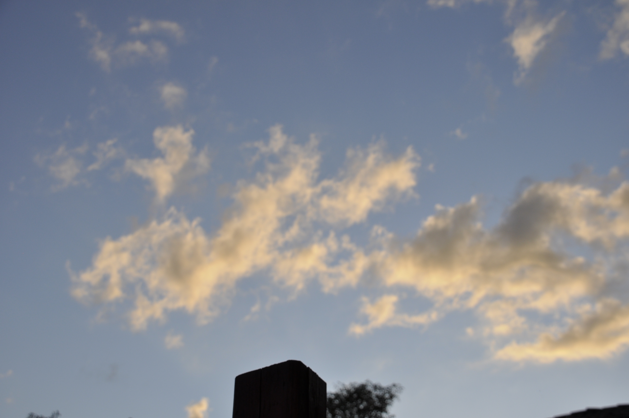 Cielo, nuvole e pensieri