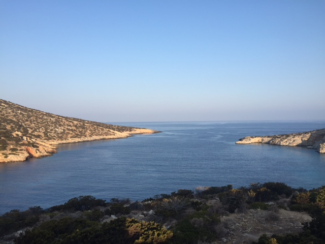 In questo mare, proprio da una sponda all'altra oppure giù fino al mare aperto, ho nuotato tanto e attivato il fuoco metabolico grazie all'acqua!
