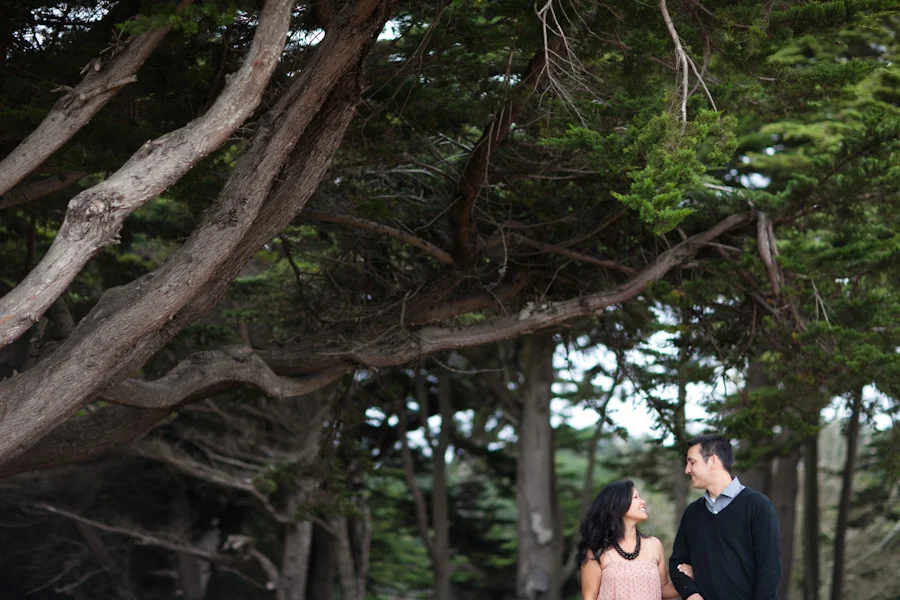 Sutro Heights Park Engagement Session | Raenelle & Kris