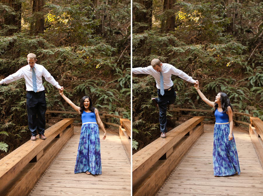 Muir Woods Engagement Photography | Renee & Brian