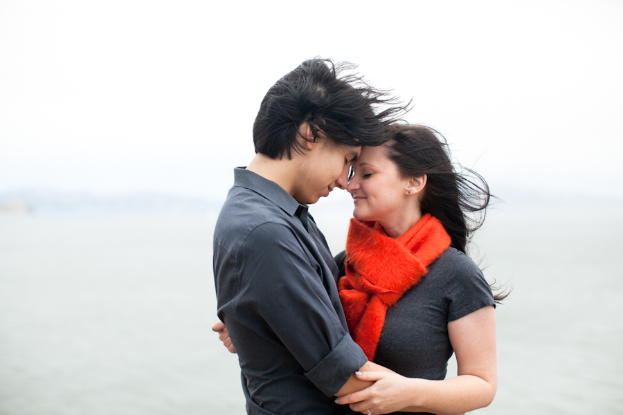 Jessica & Ryan | Fort Point Engagement Photography 