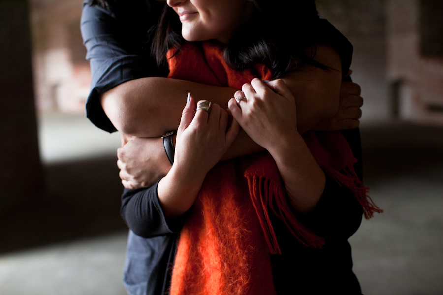 Jessica & Ryan | Fort Point Engagement Photography 