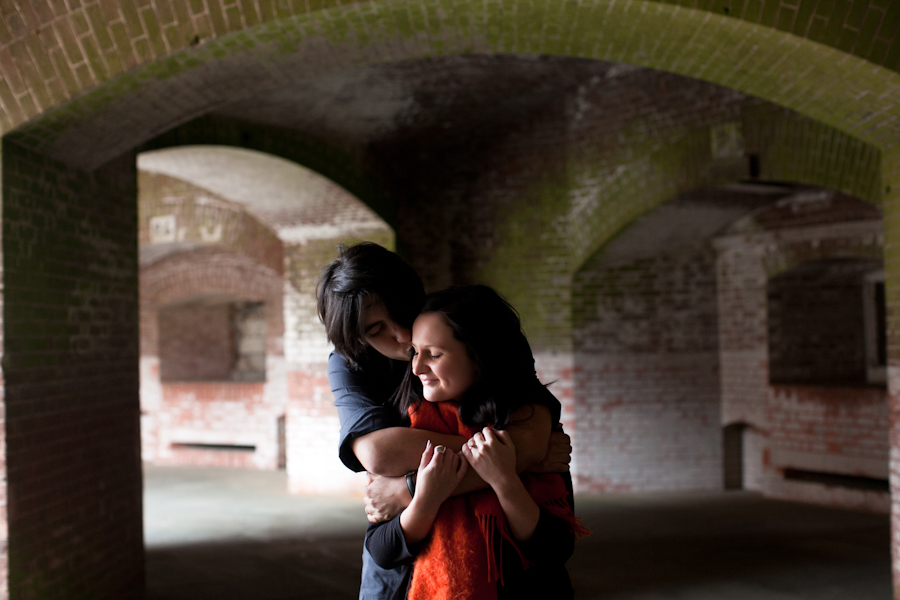 Jessica & Ryan | Fort Point Engagement Photography 