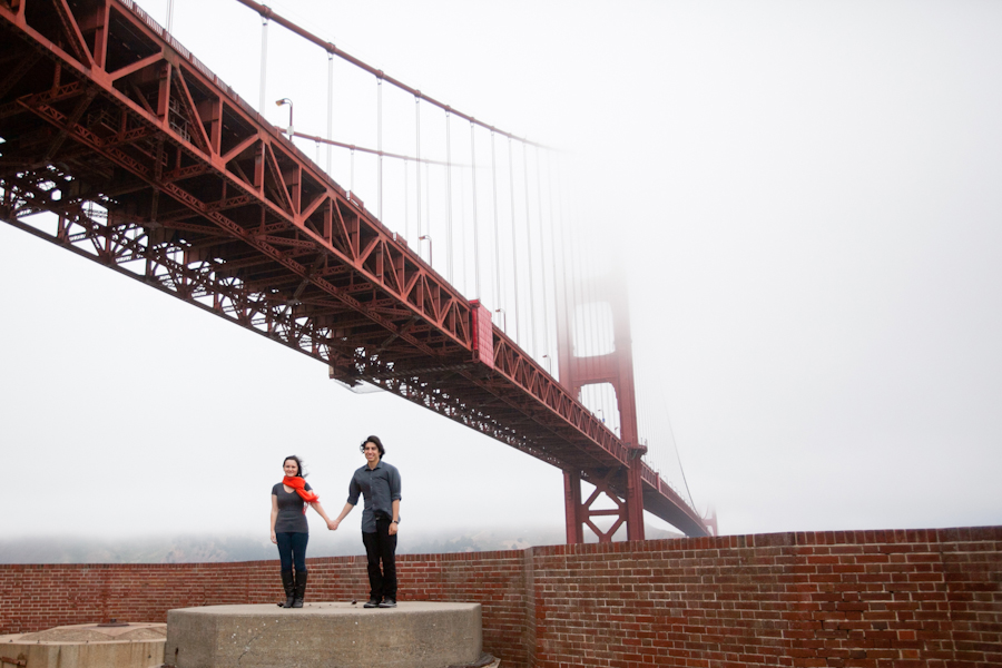 Jessica & Ryan | Fort Point Engagement Photography 