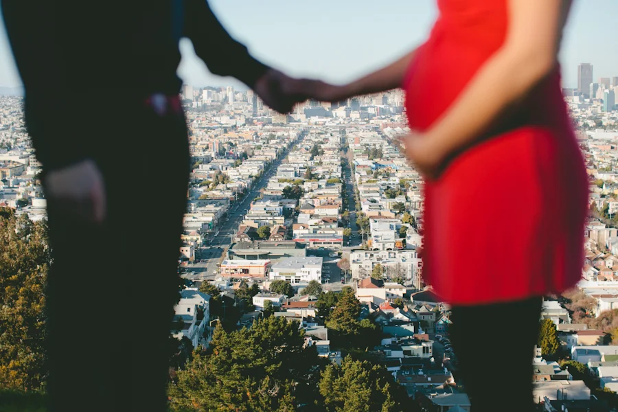 Bernal Heights Park Portrait Photography | the spot with the view. 