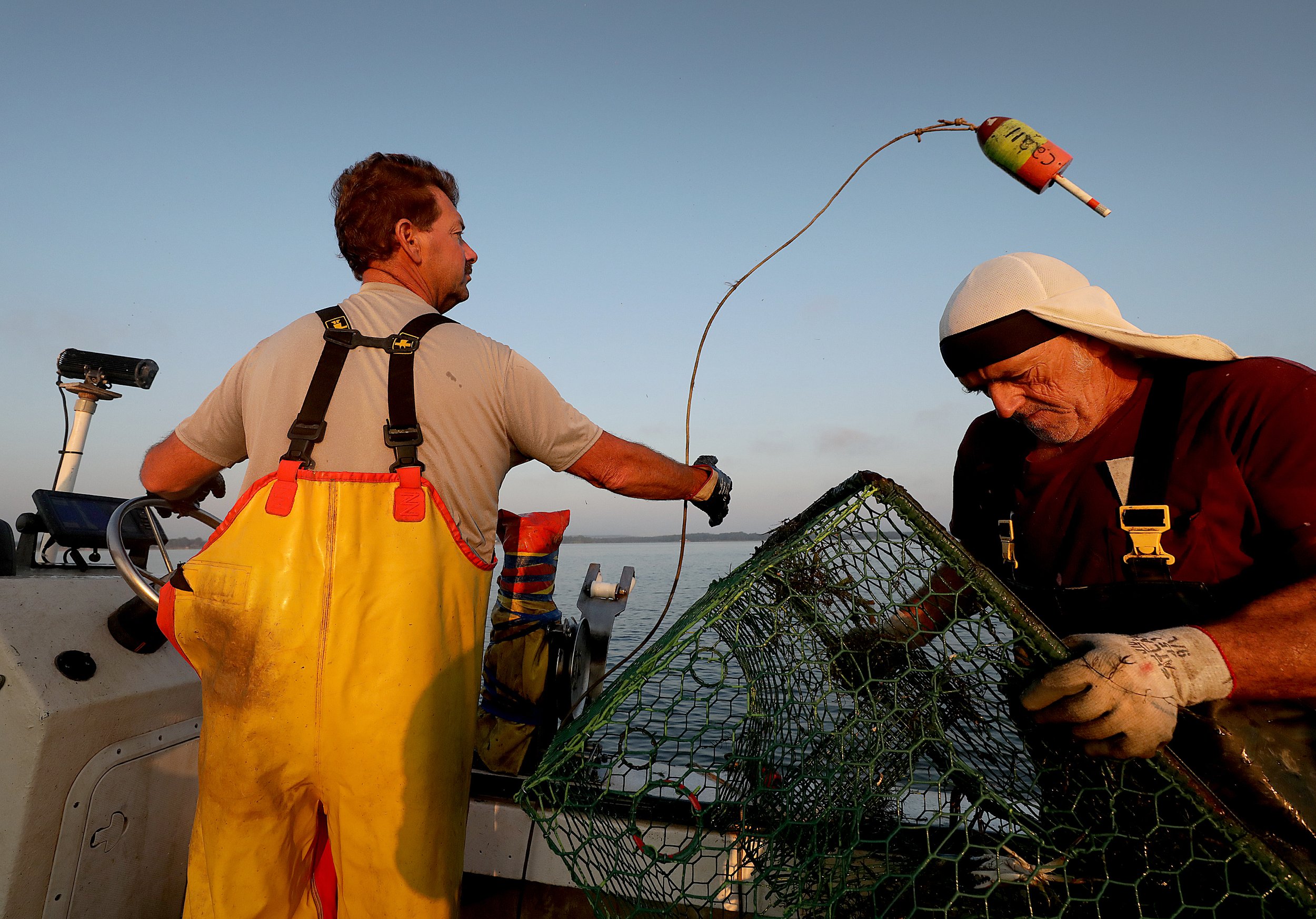   Crabbing out of Tappahannock, Virginia.    Photo by Robert Ostermaier  