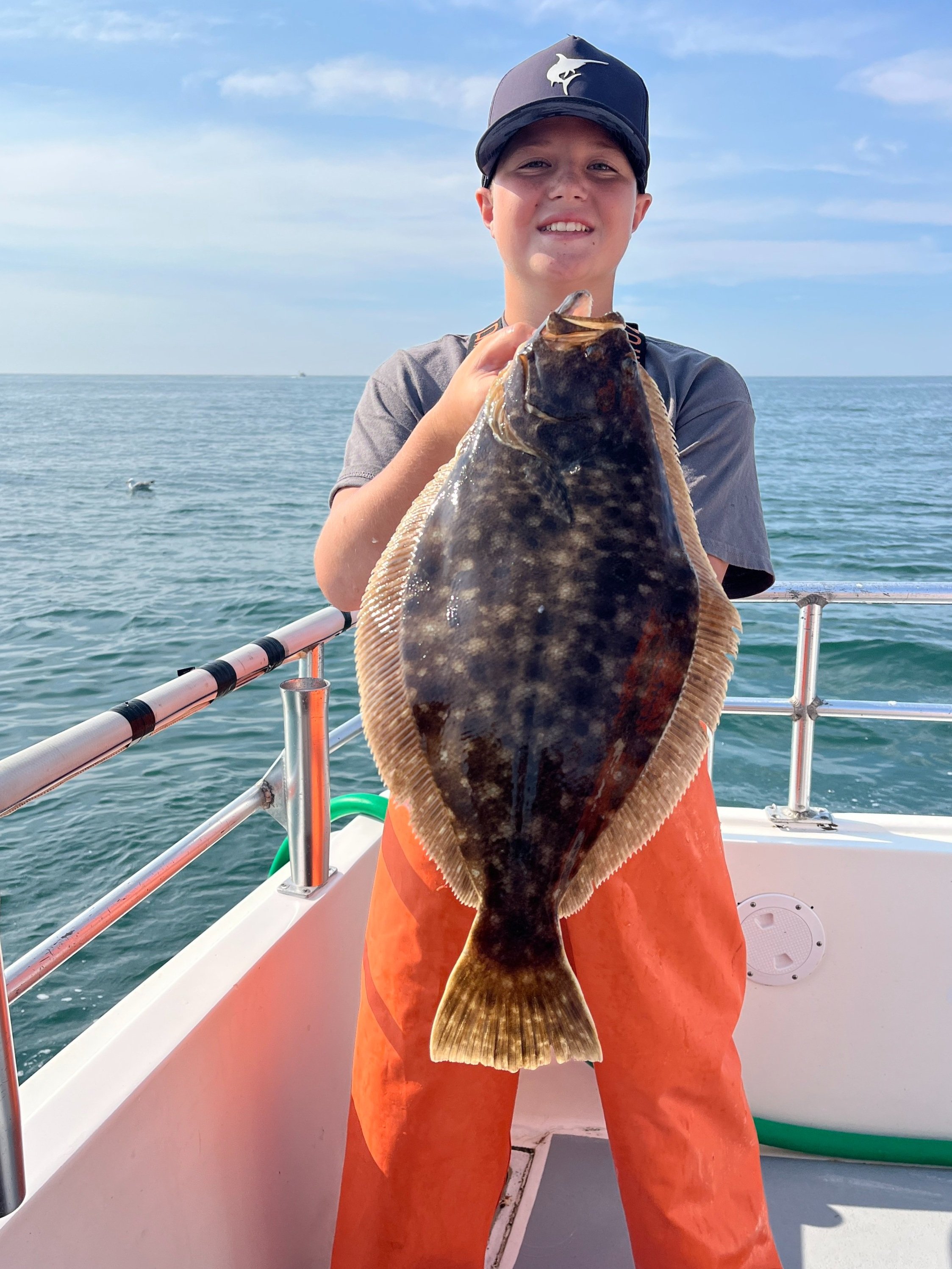   Summer flounder off Montauk, New York.    Photo by Daniel Giunta  