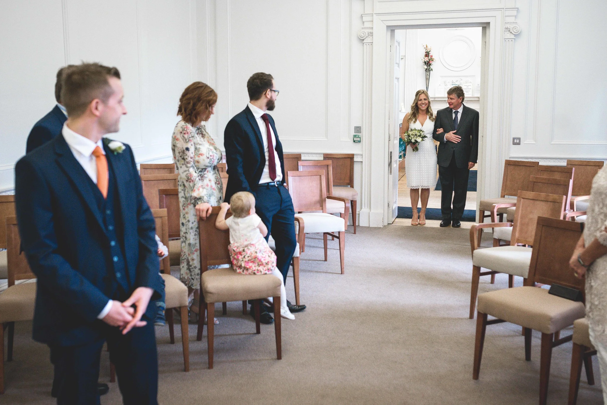 Salisbury Registry Office wedding with Louise and james