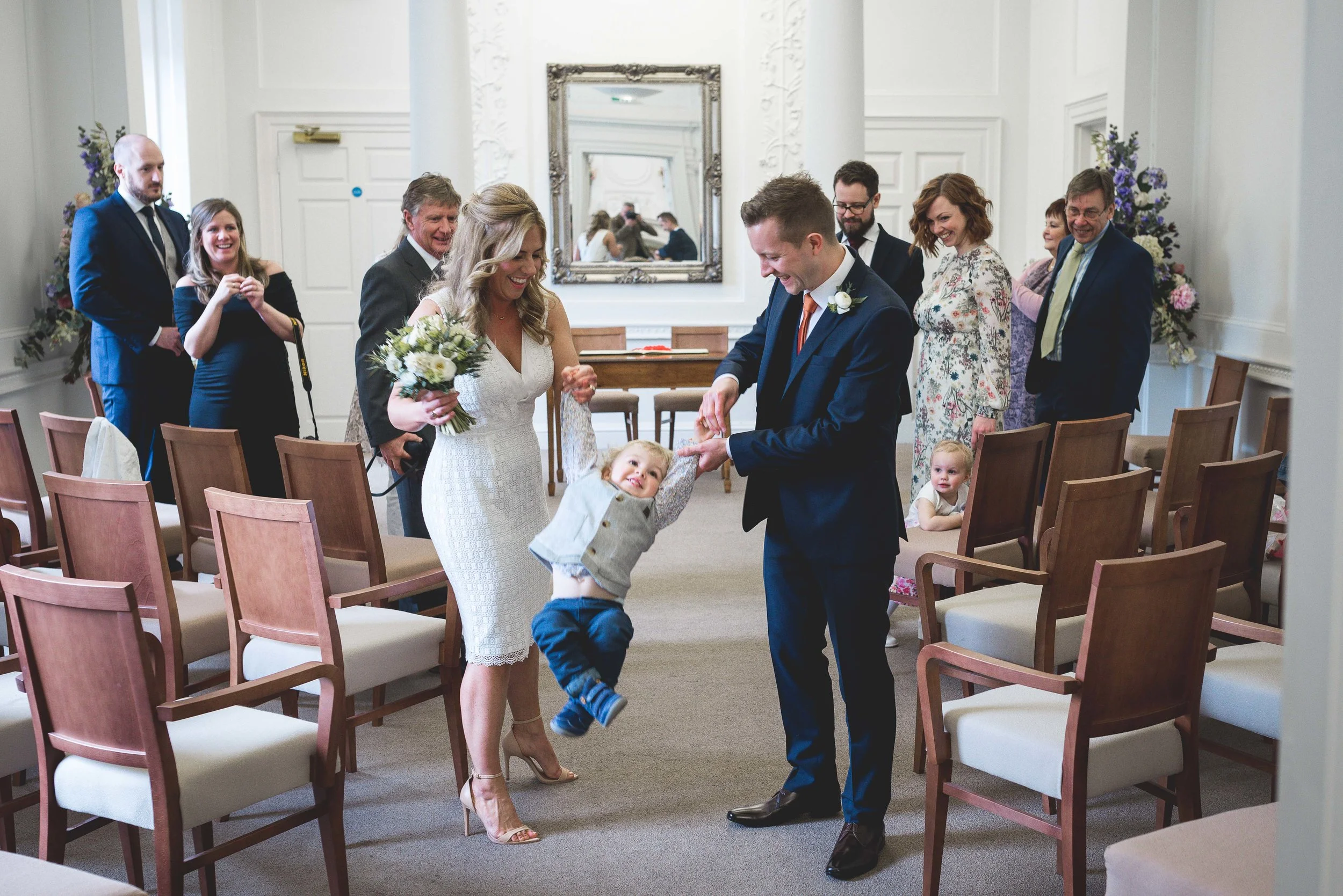 Salisbury Registry Office wedding with Louise and james