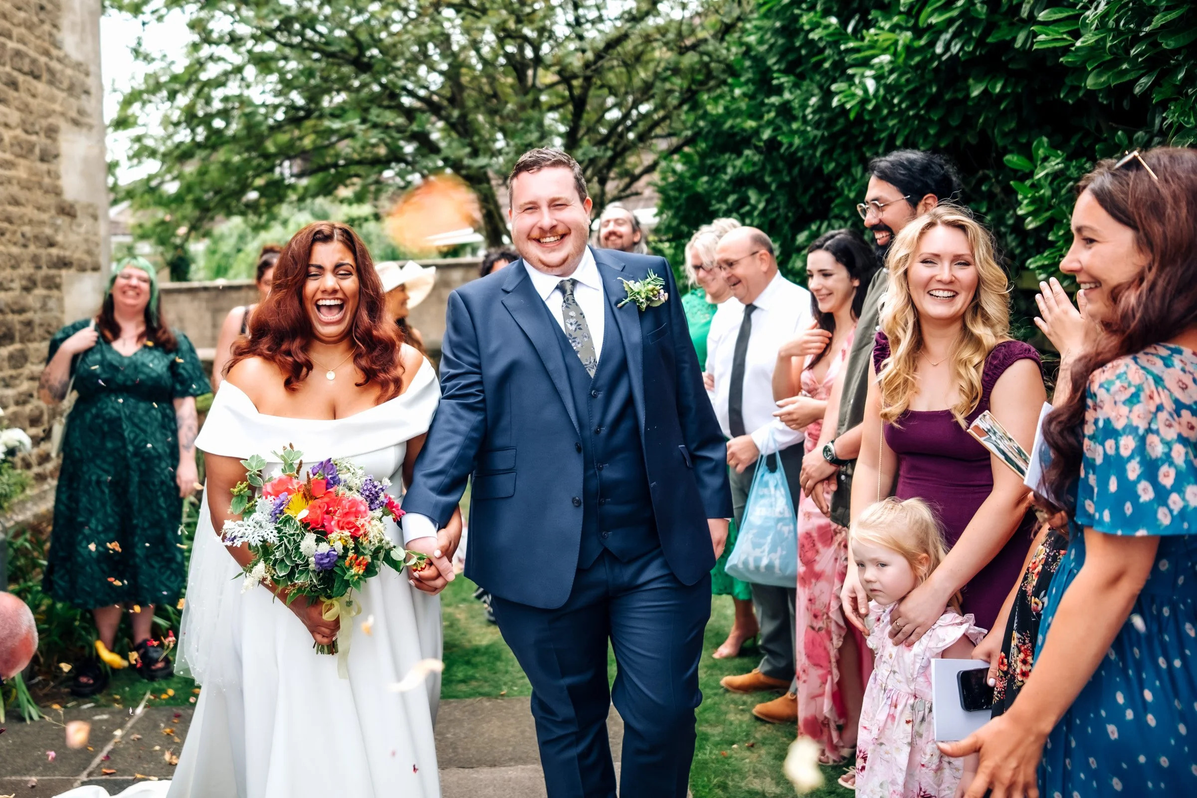 A Simple Wedding Done Perfectly | Mikida &amp; Jack at St John's Church, Gastard &amp; The Burj at Harp &amp; Crown