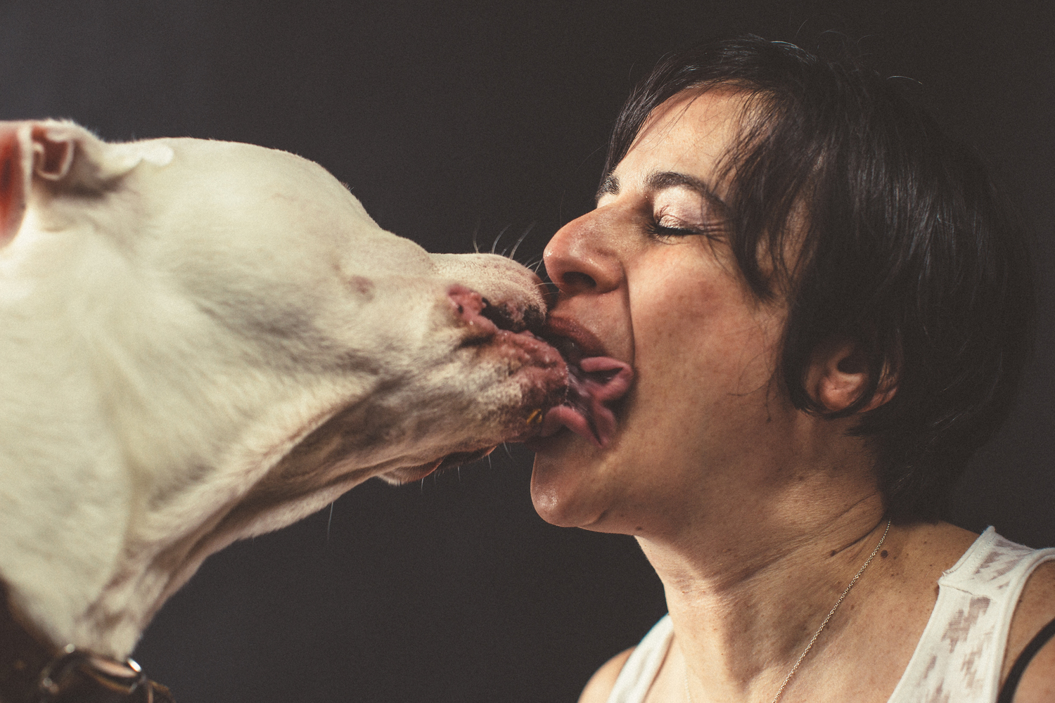 humans kissing dogs — Blog — Chris Sembrot Photography