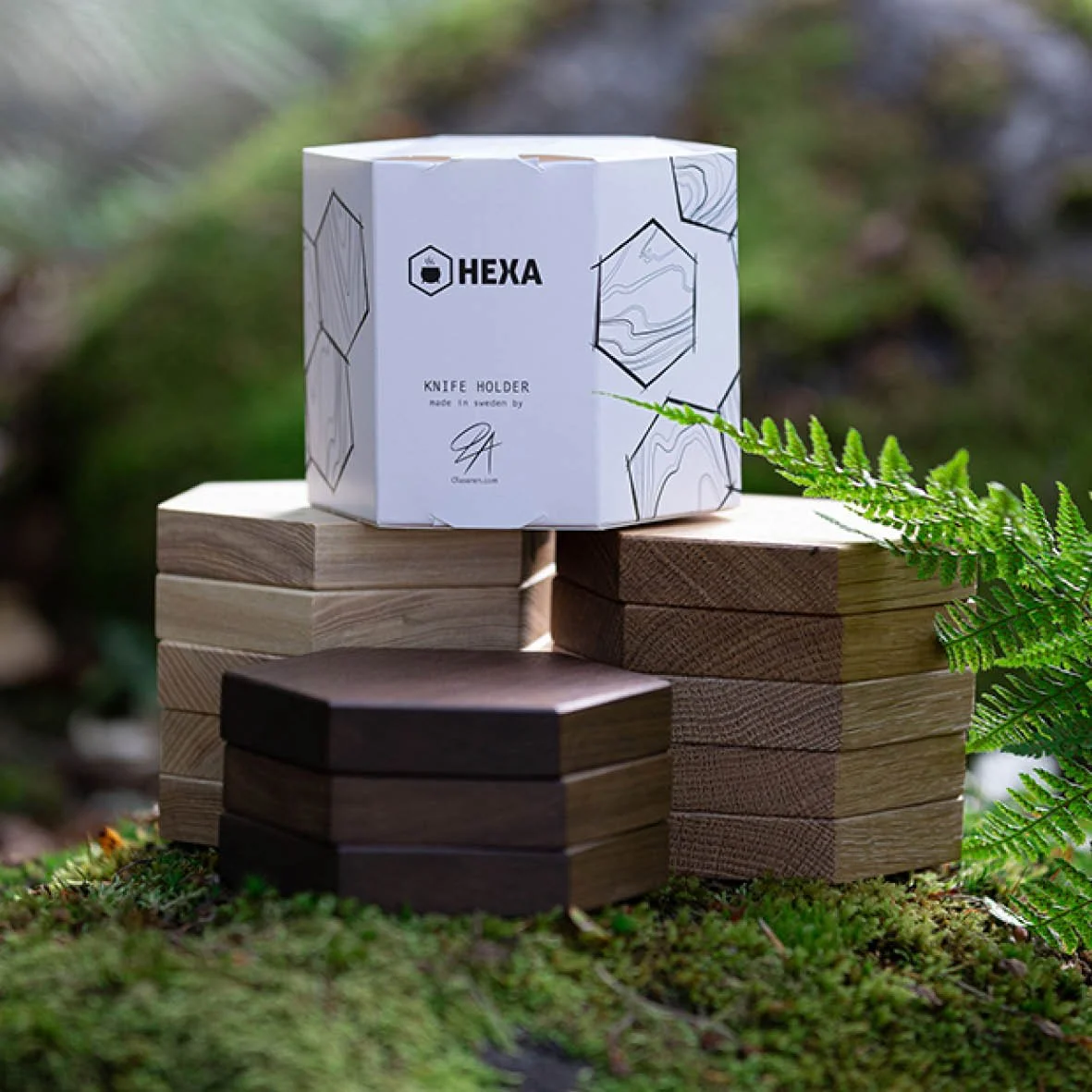 Foto av förpackning, design för Ola Särén Design