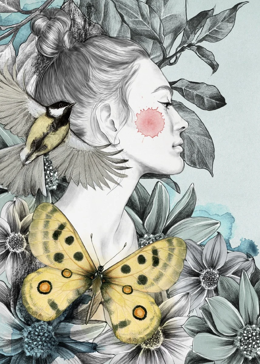 Illustration till boken Hormonkalendern