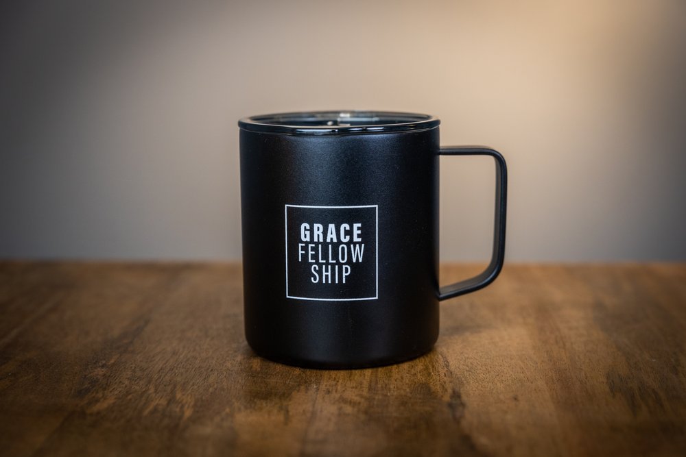 14 oz Travel Mug — Grace Fellowship