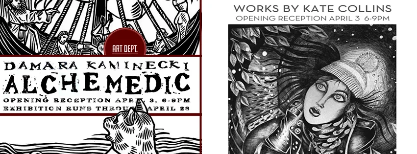 Damara Kaminecki: Alchemedic + Kate Collins: New Works