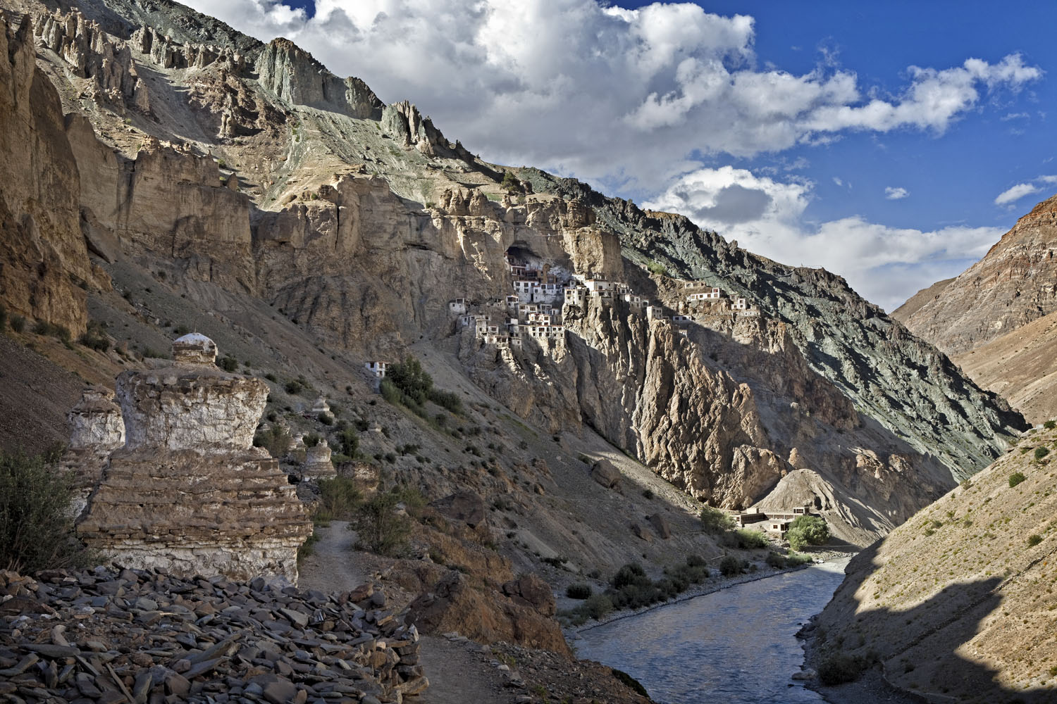 Phuktal Gompa, Zanskar, Ladakh, India