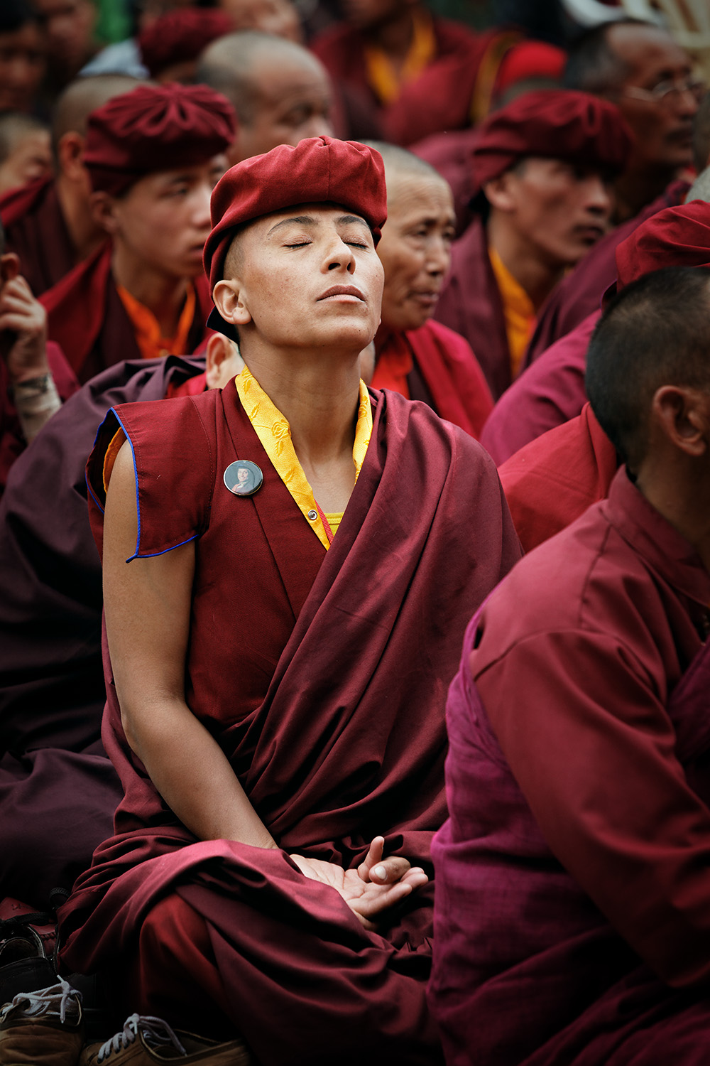 Nun, Hemis Monastery