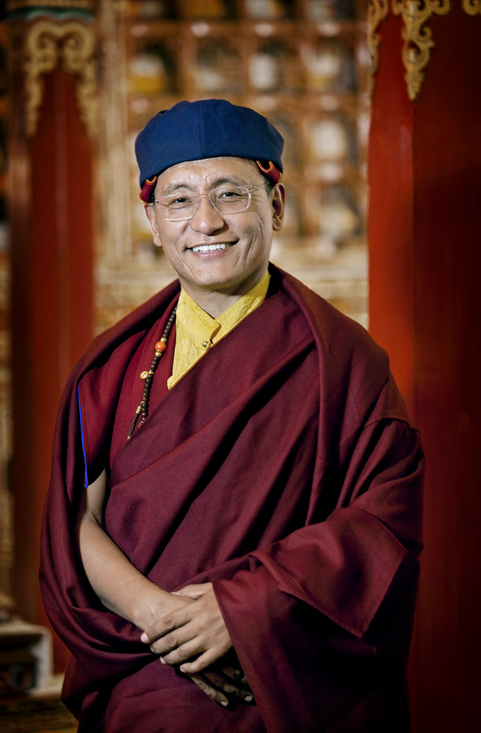 His Holiness the Gyalwang Drukpa, Hemis Gompa, Ladakh, India