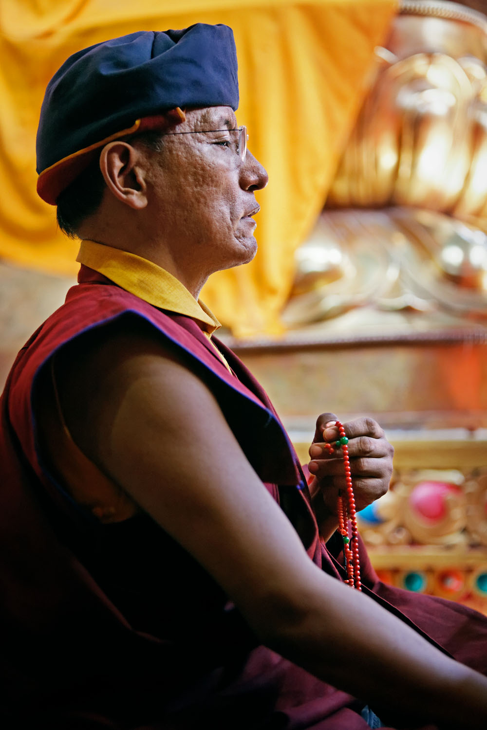 His Holiness the Gyalwang Drukpa, Hemis Gompa, Ladakh, India