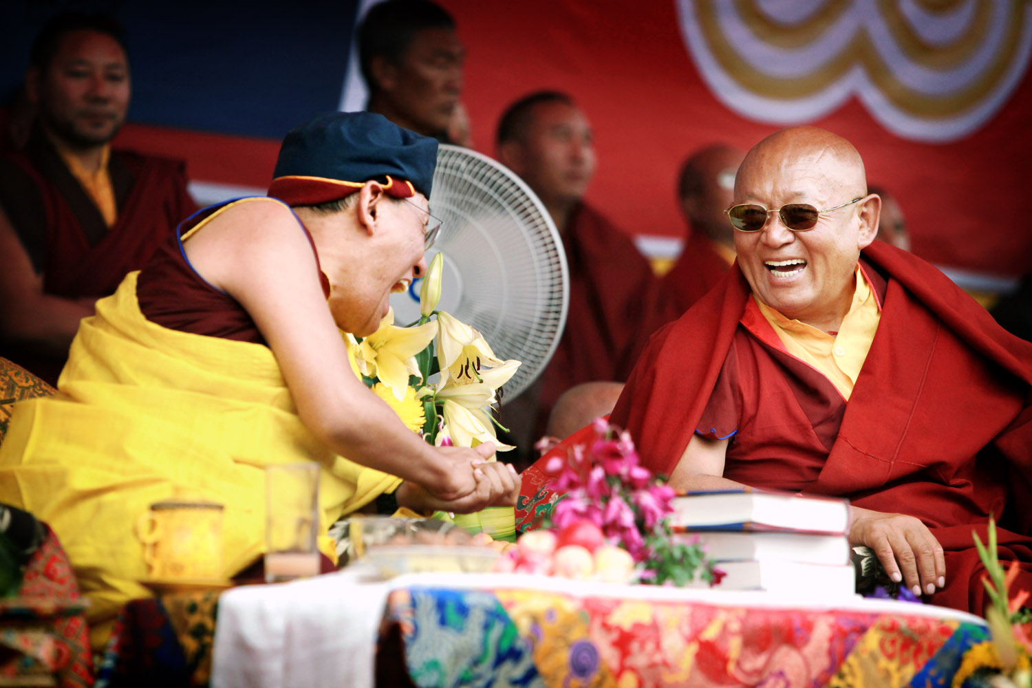 H.H the Gyalwang Drukpa & H.H Drikung Chetsang Rinpoche