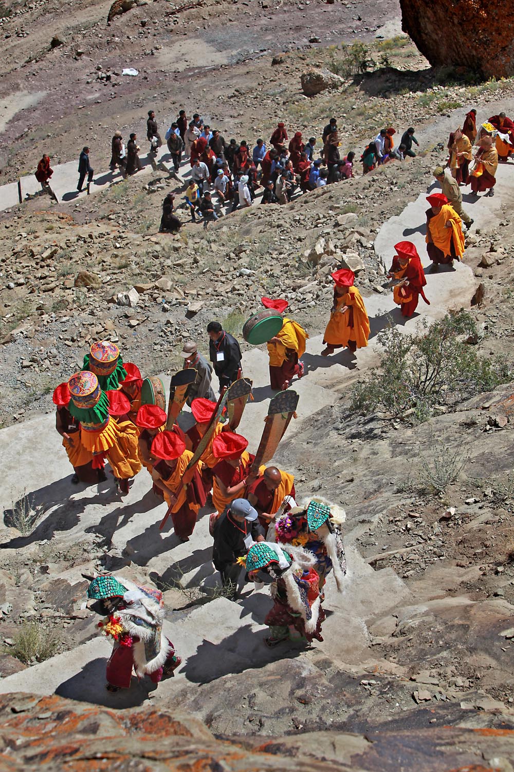 Procession, Hemis Monastery, Ladakh