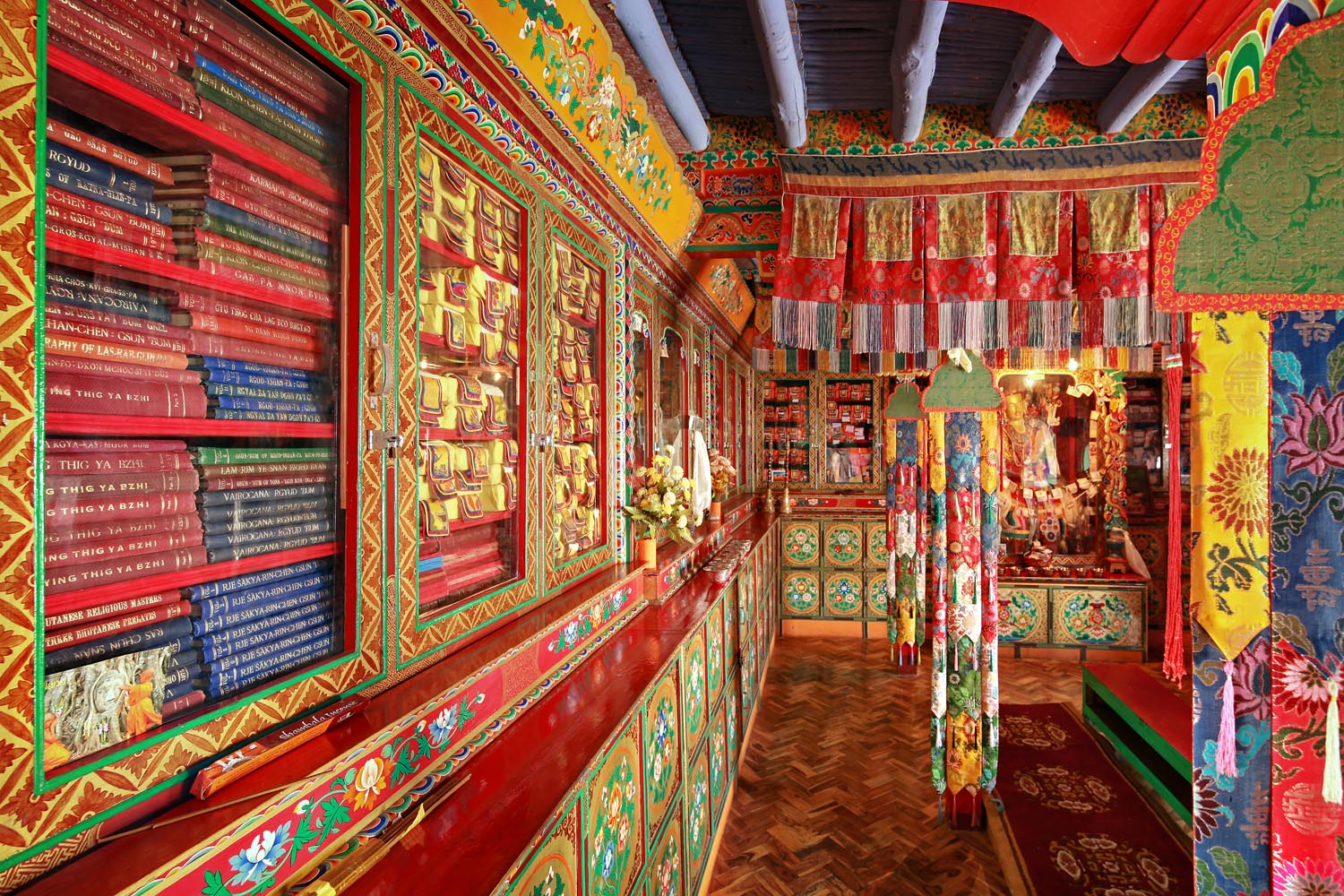 Library, Stakna Monastery, Ladakh, India