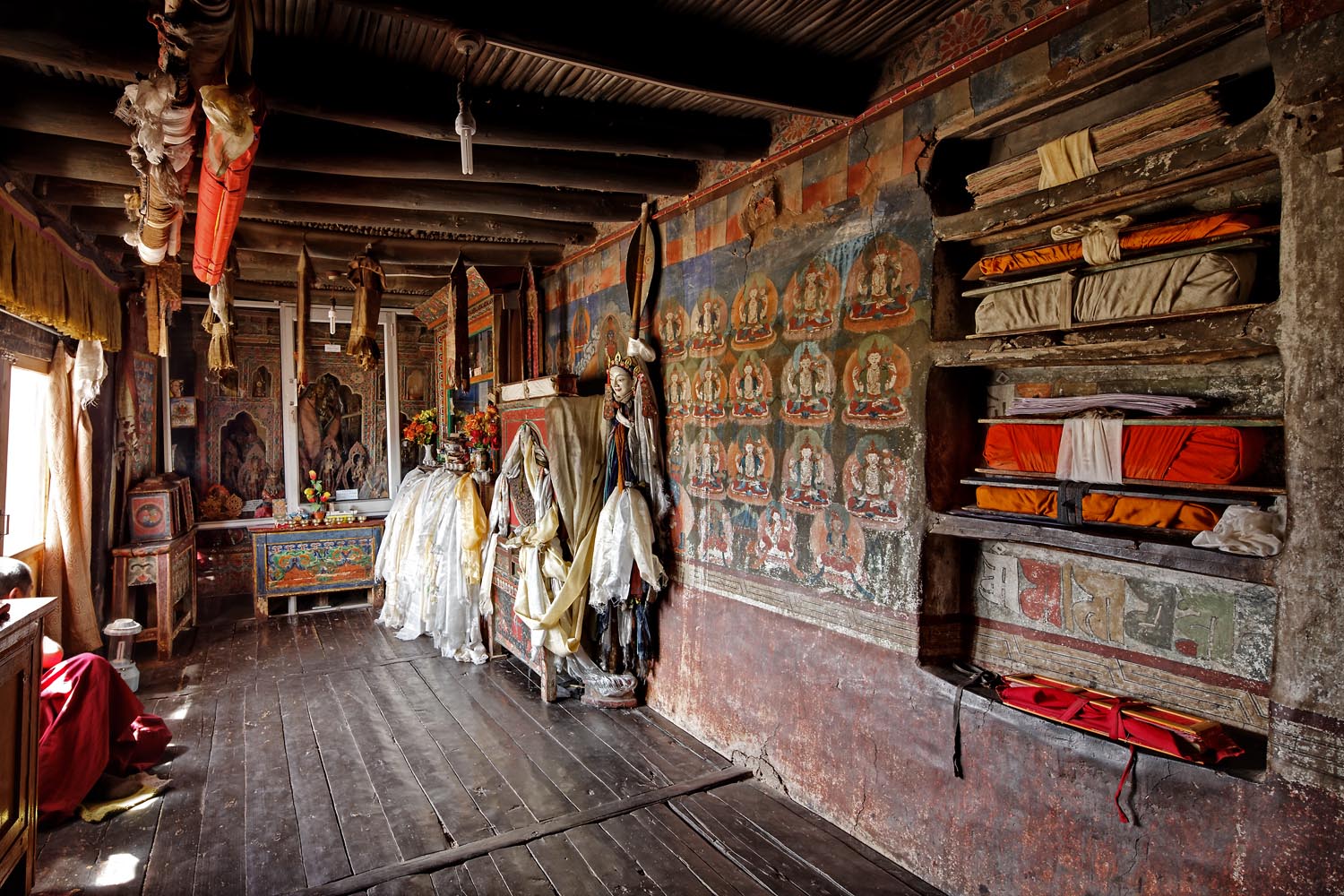 Old Temple, Stakna Monastery, Ladakh, India