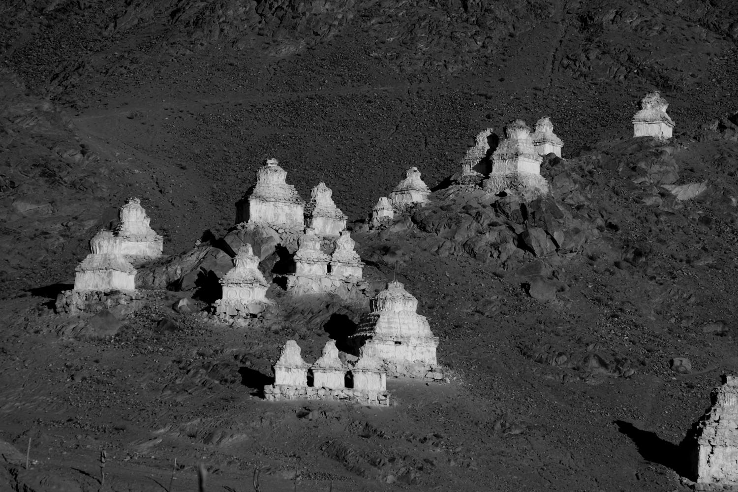 Stupa, Zanskar valley, Ladakh, India