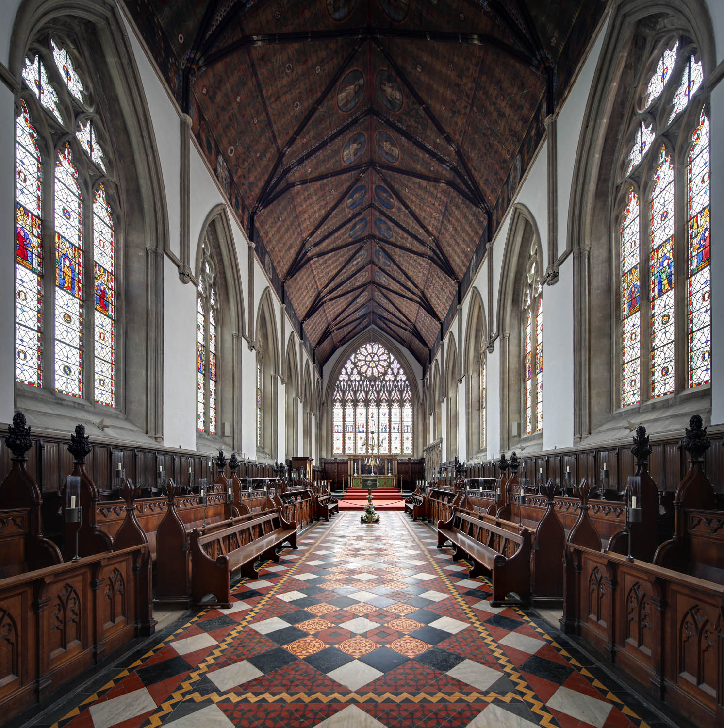 The Chapel, Merton College, Oxford, UK