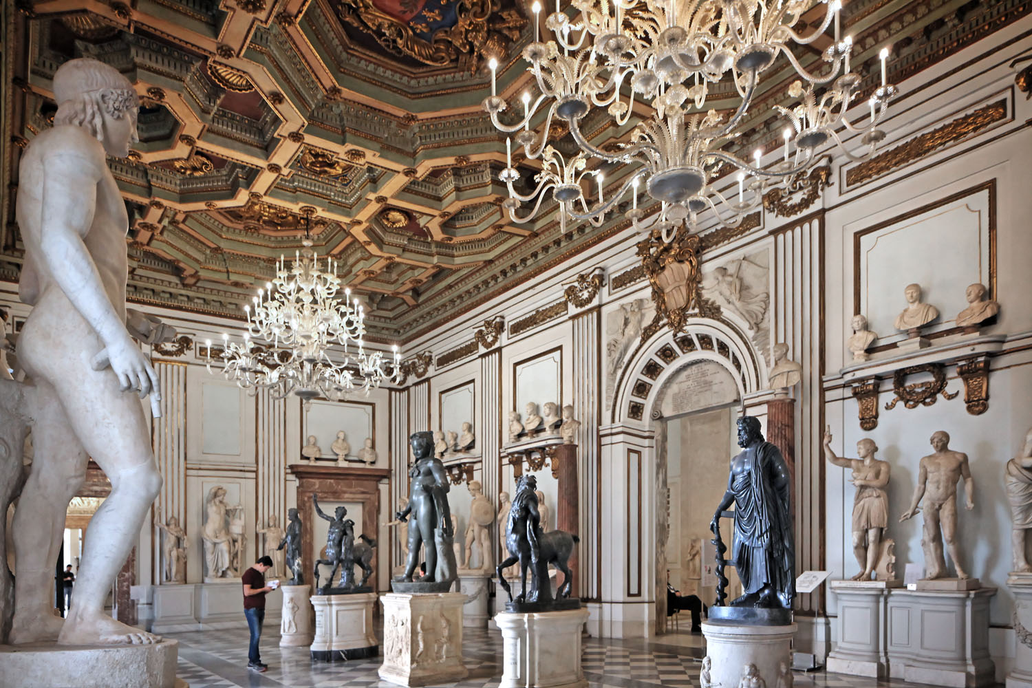 Great Hall, Palazzo Nuovo, Musei Capitolini, Rome