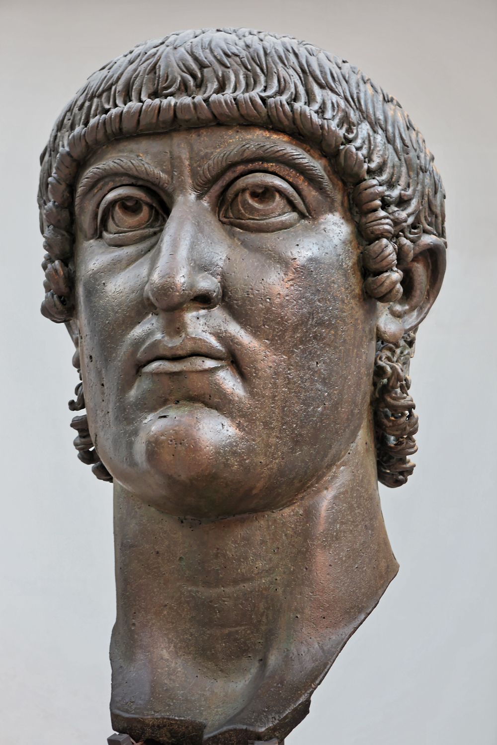 Bronze head of Constantine, Musei Capitolini, Rome