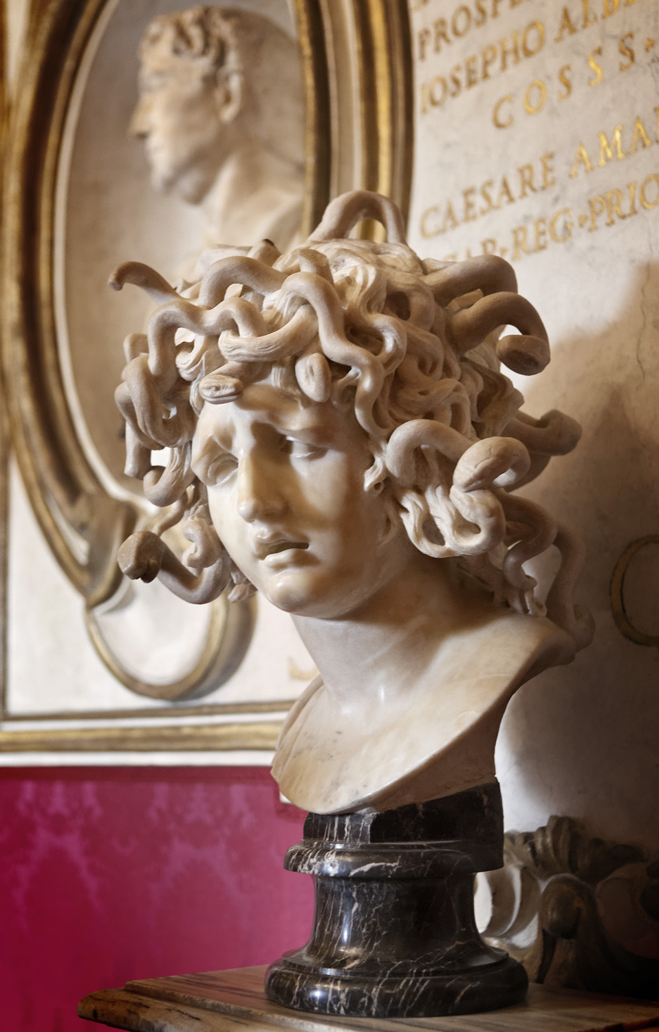 Bust of Medusa by Bernini, Musei Capitolini, Rome