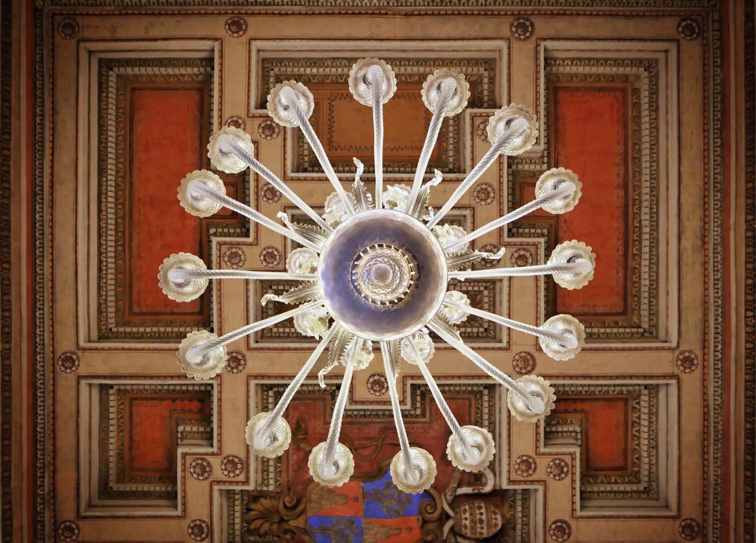 Murano Chandelier, Musei Capitolini, Rome