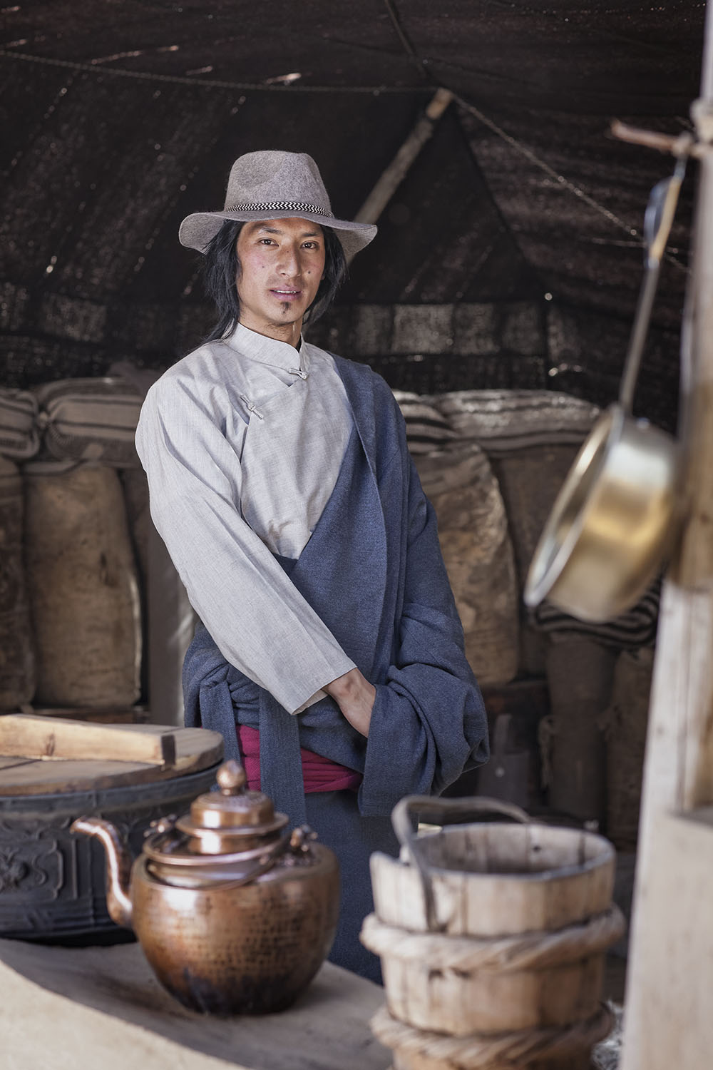  Wangdi for Norlha Textiles in Amdo on the Tibetan Plateau 