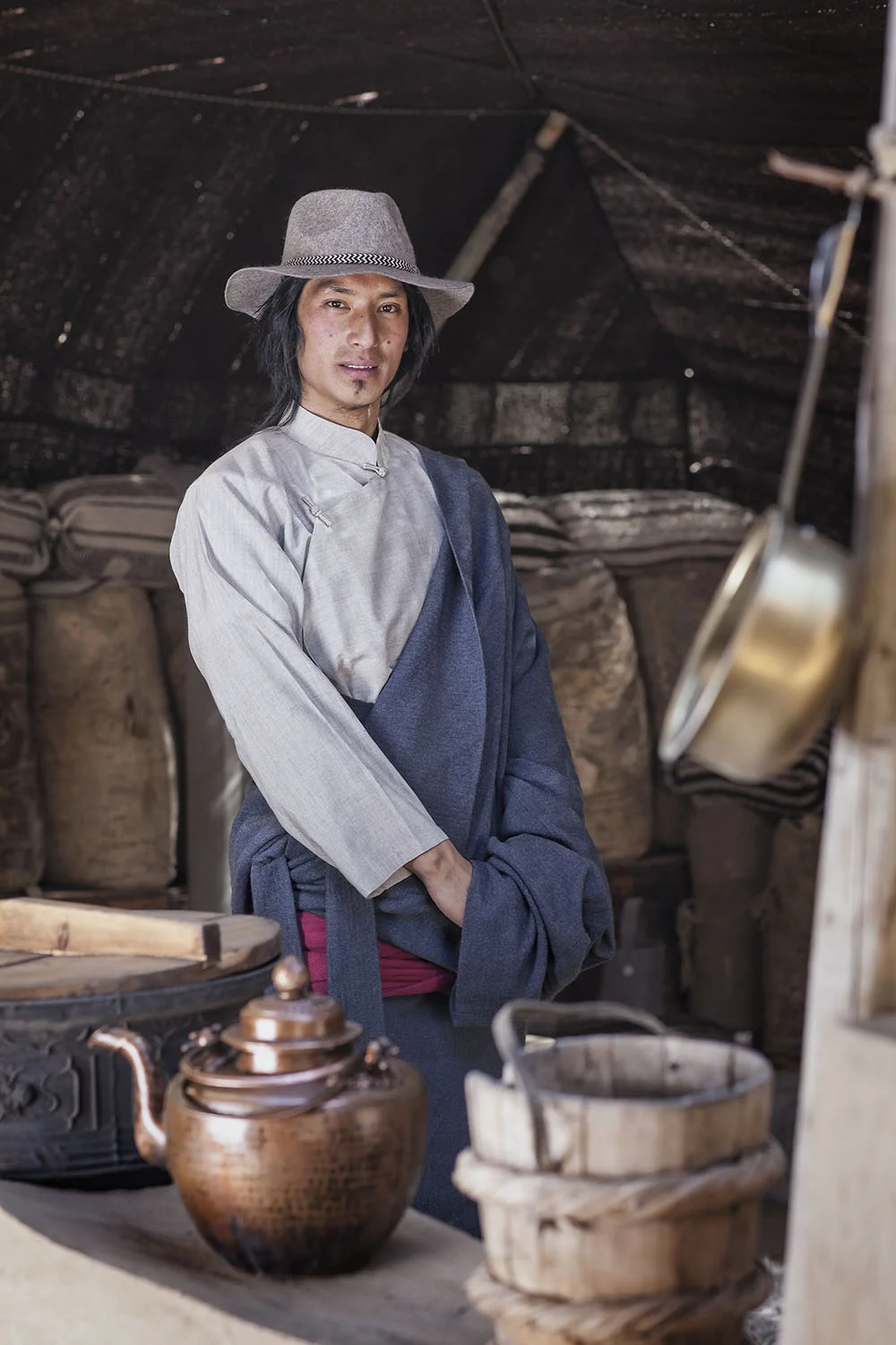 Wangdi for Norlha Textiles in Amdo on the Tibetan Plateau
