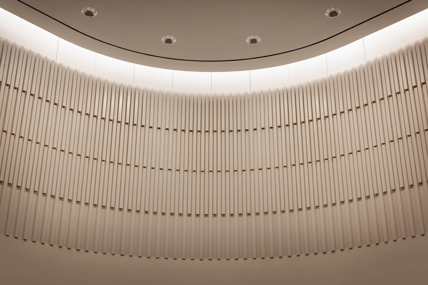 Forum St. Paul’s at 33, Gutter Lane, City of London - specifically to showcase the lighting installations by Hoare Lea Lighting.