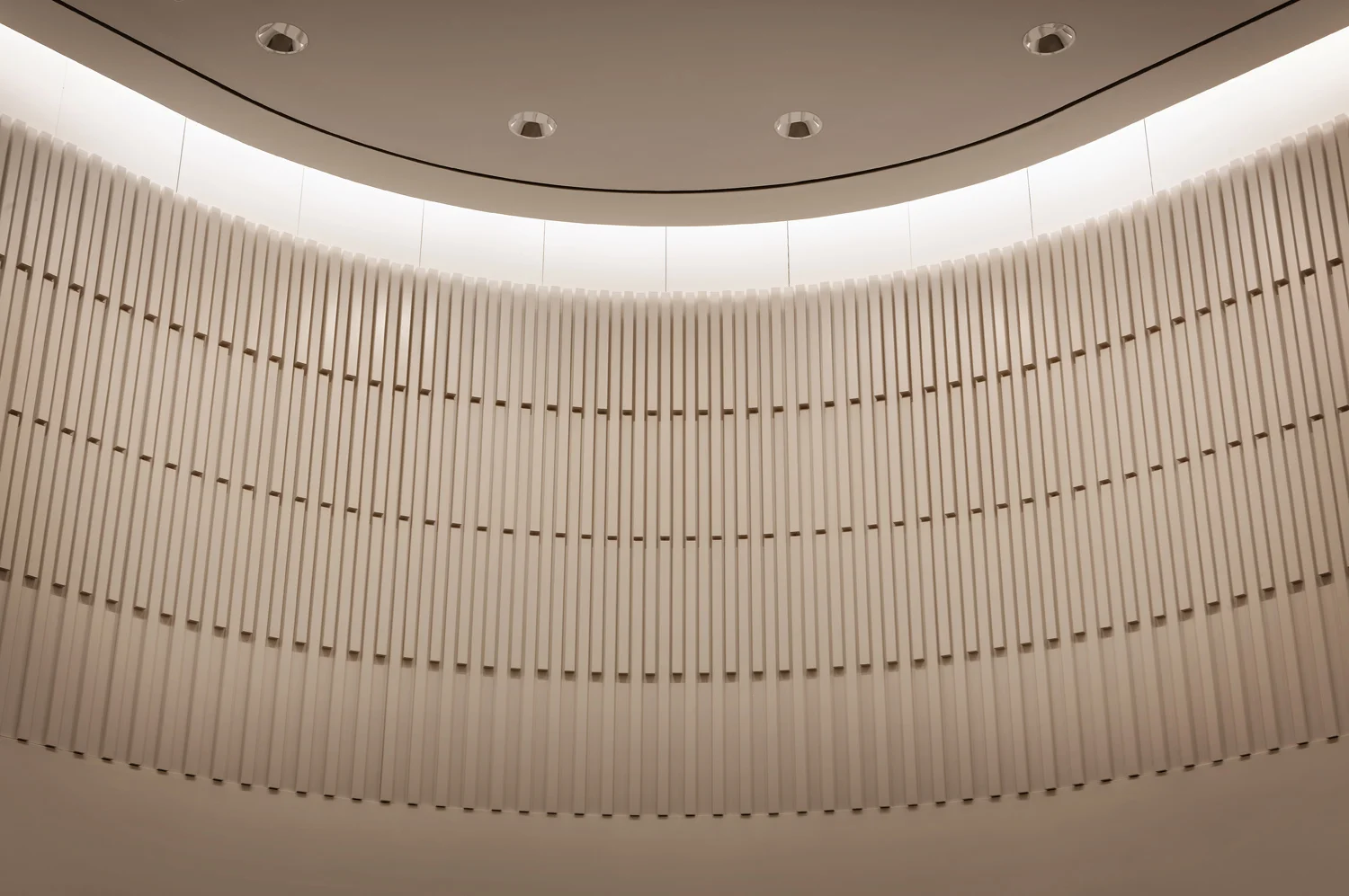 Forum St. Paul’s at 33, Gutter Lane, City of London - specifically to showcase the lighting installations by Hoare Lea Lighting.