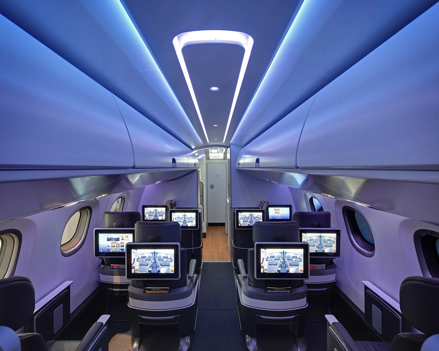 Embraer E2 Airliner Cabin