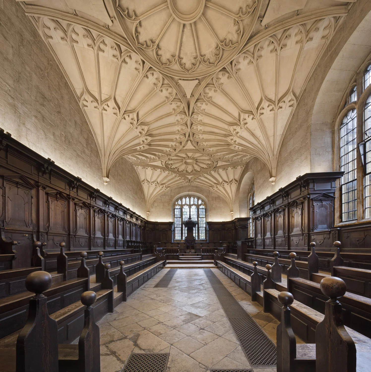 Convocation Hall, Bodleian Libraries, University of Oxford, Oxford, UK