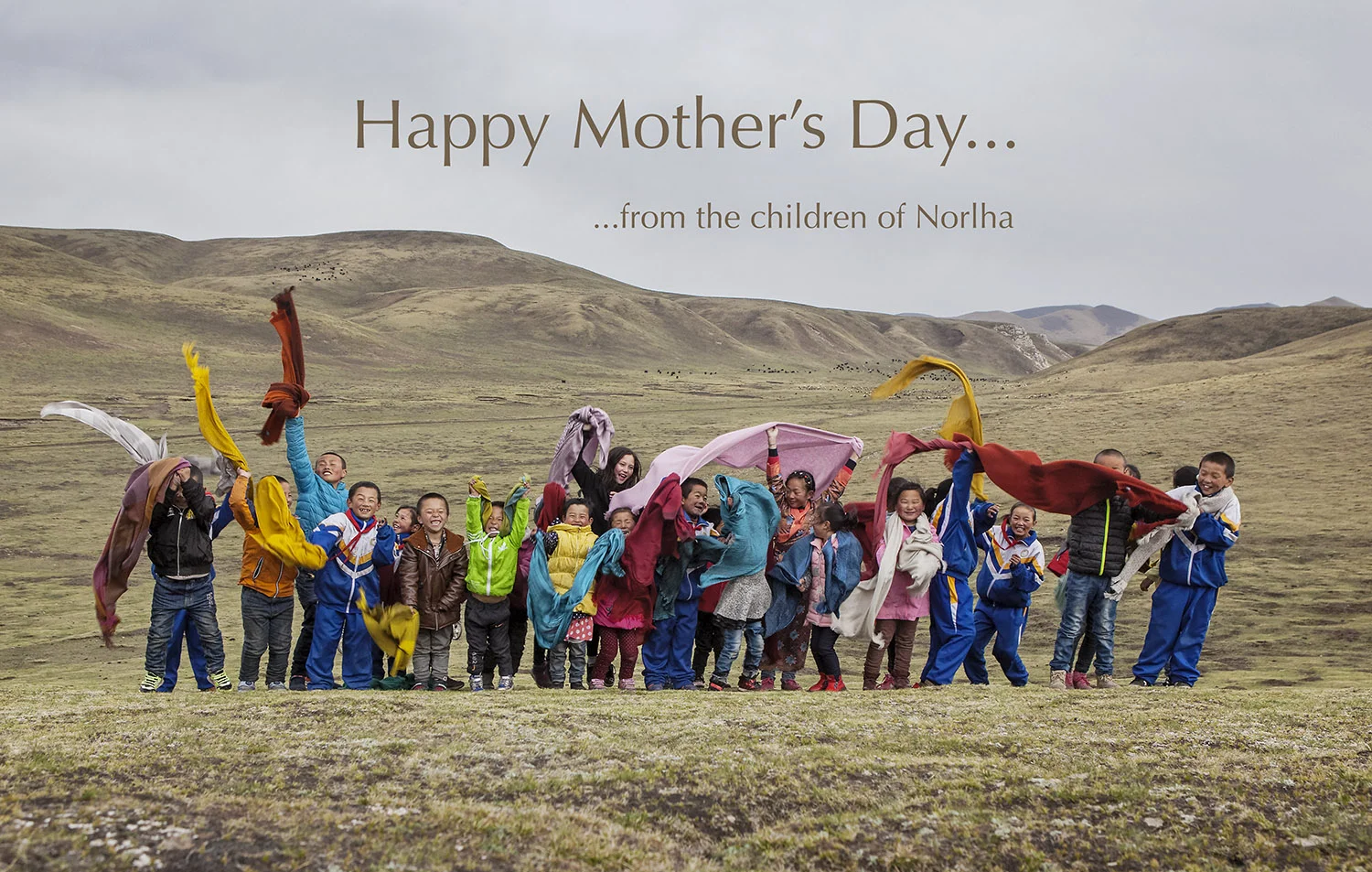 Happy Mother’s Day from the Norlha kids! Norlha atelier, Ritoma, Amdo, Tibet
