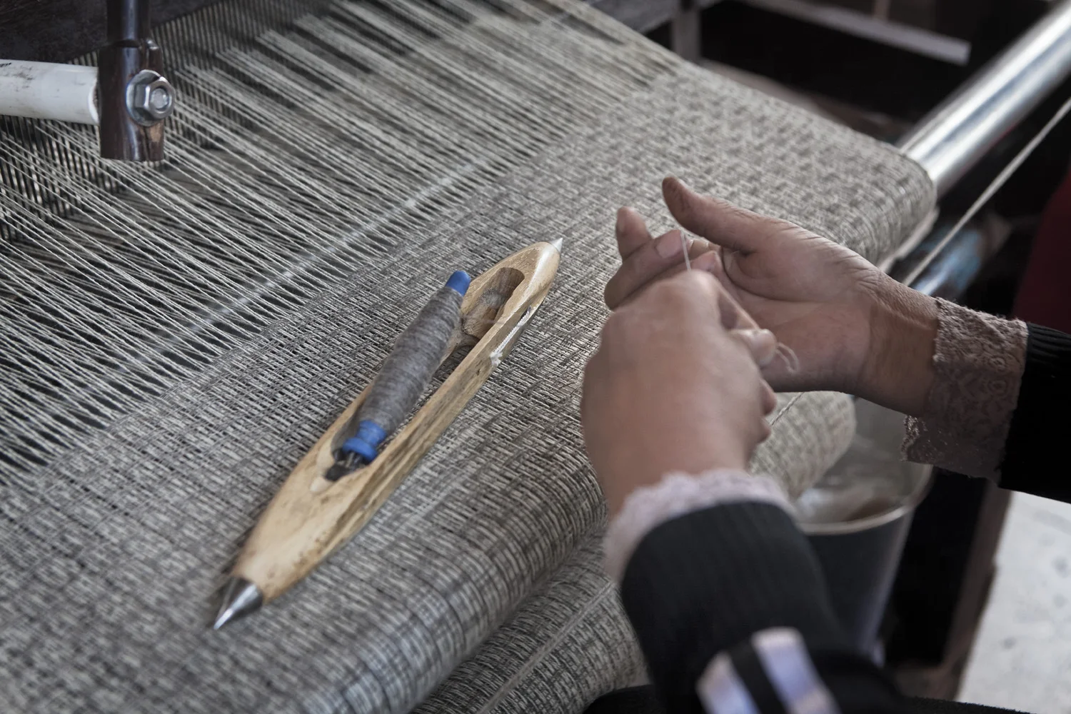 Production in the Norlha atelier, Ritoma, Amdo, Tibet