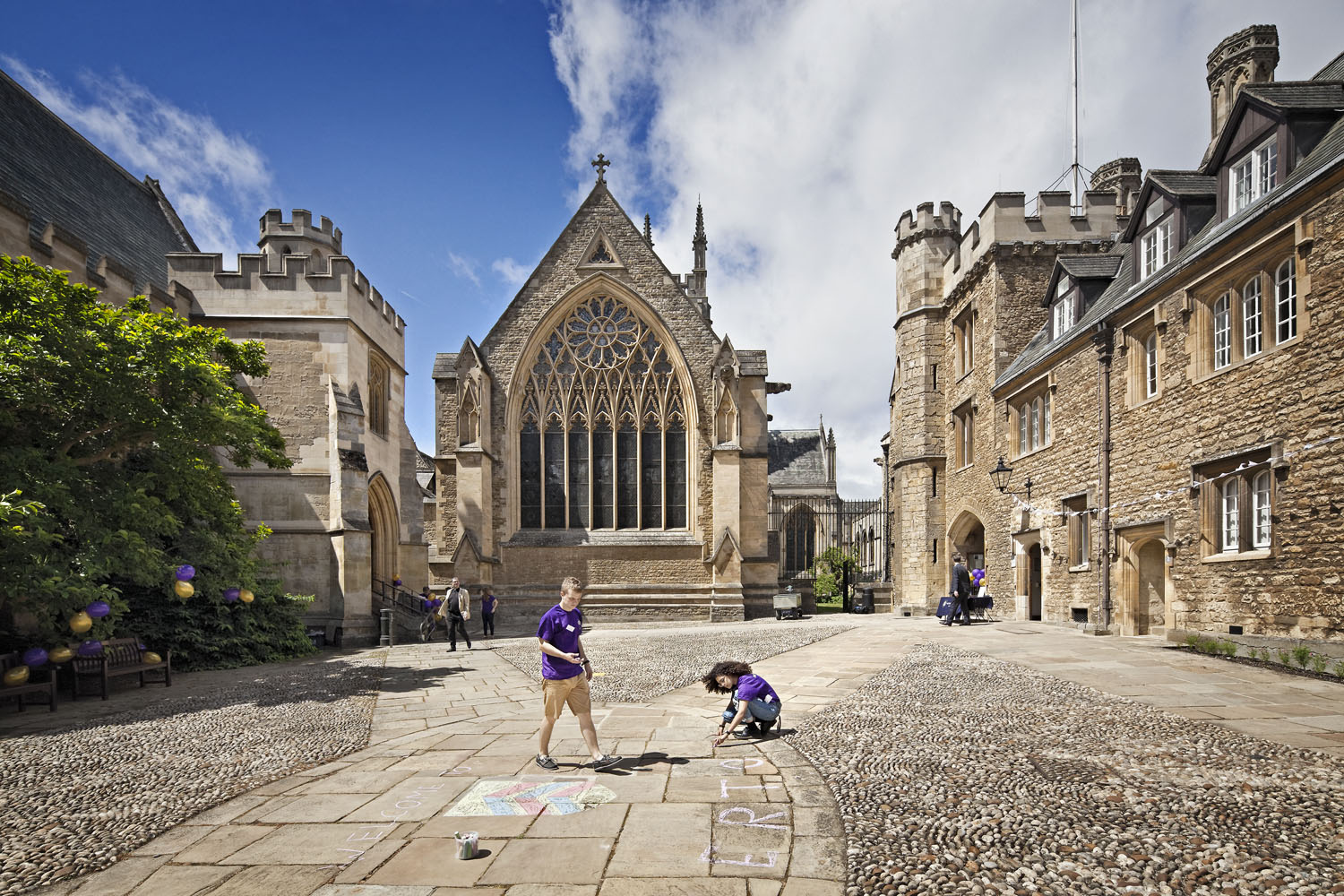  Photography of Merton College and the Merton College/Society 2017 Family Fayre, held at Merton College Oxford on the 25th June 2017. 