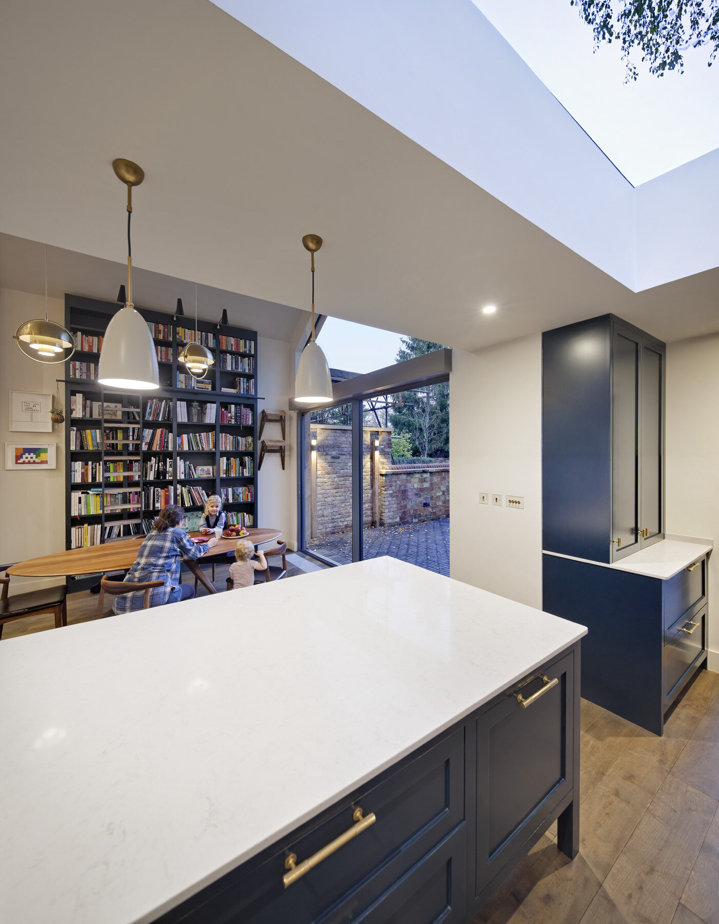  Photography by Dan Paton showcasing the renovation of an Oxford townhouse by BGS Architects of Oxford. 