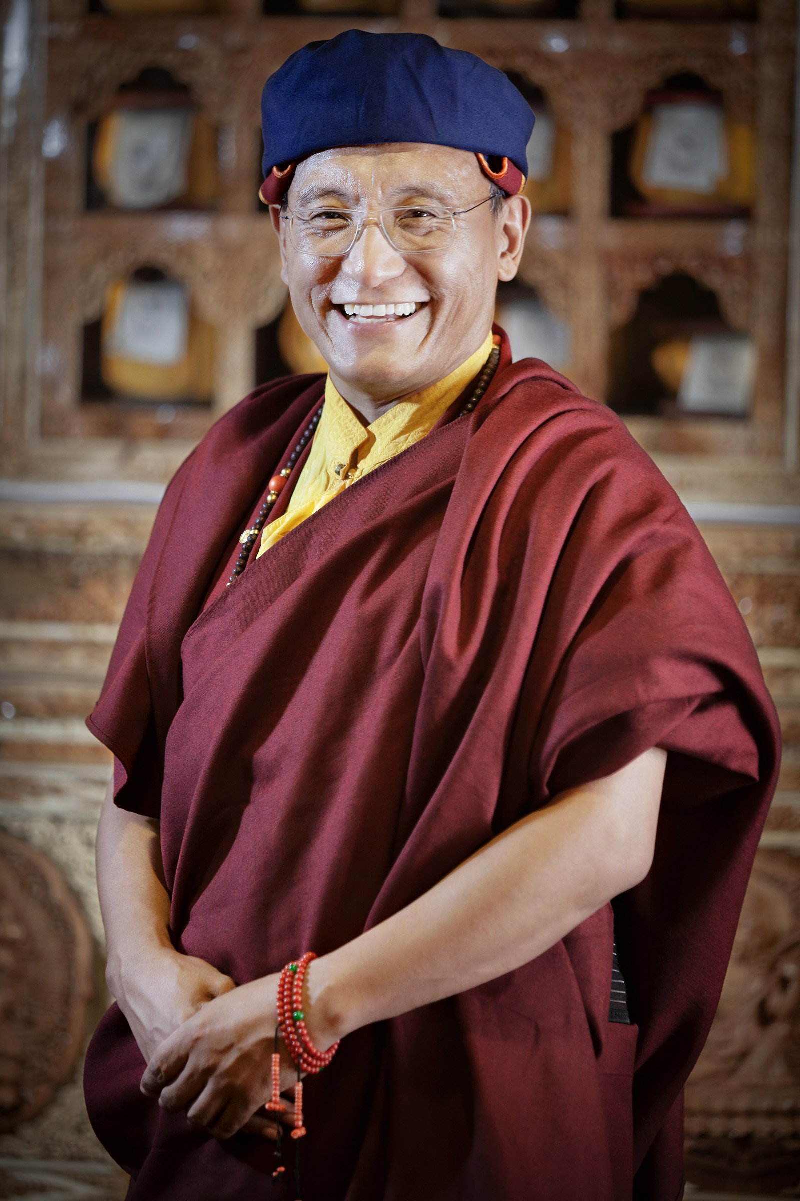His Holiness the Gyalwang Drukpa, Hemis Gompa, Ladakh, India