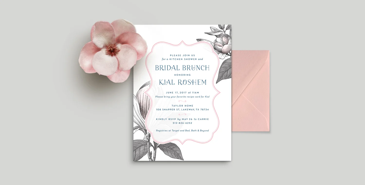 Bridal Shower Invitation