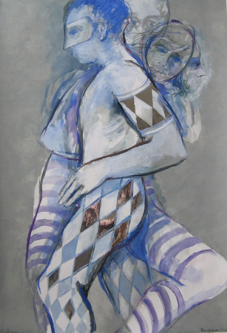 Arlecchino Innamorato II, 2008.jpg