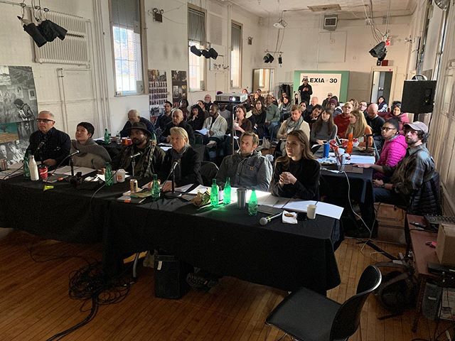 Alexia judging has moved into considering professional submissions. stay tuned to learn who received the student grant this morning.  We&rsquo;re at The Bronx Documentary Center.