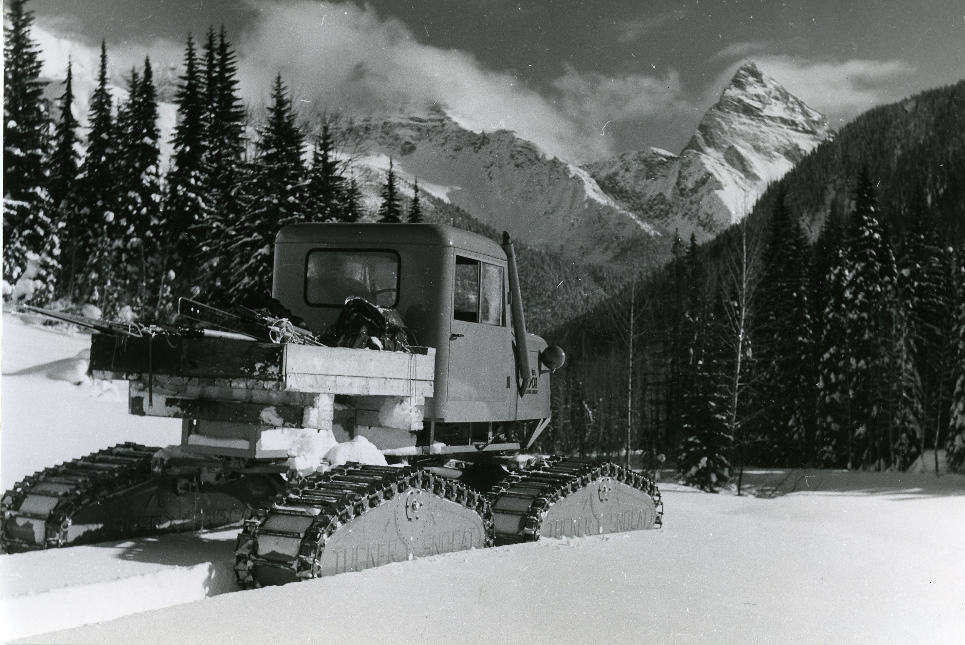 PSA.49 Patrol on the location of the future highway.