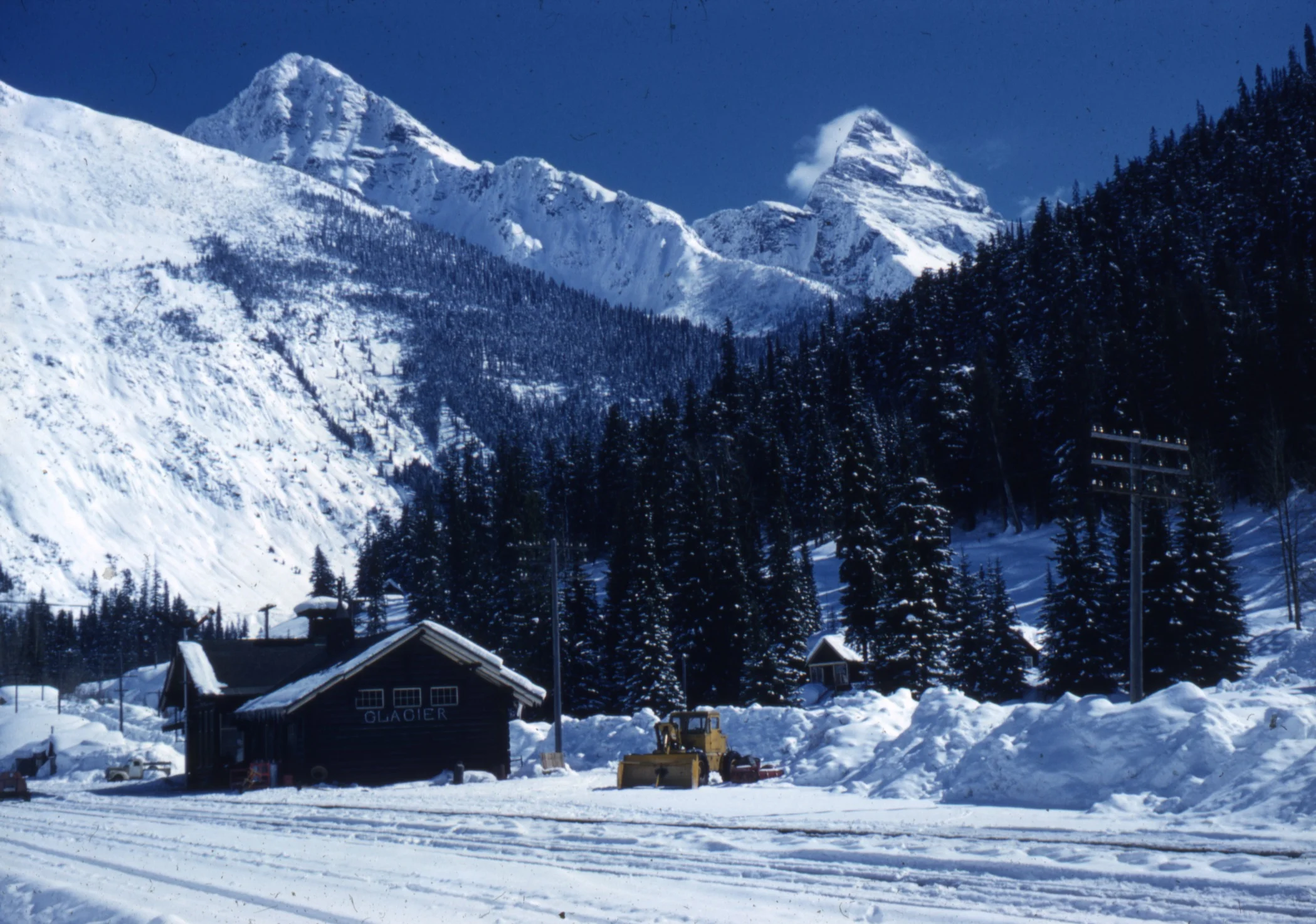 PSS.24 Railway Station Glacier. 1958