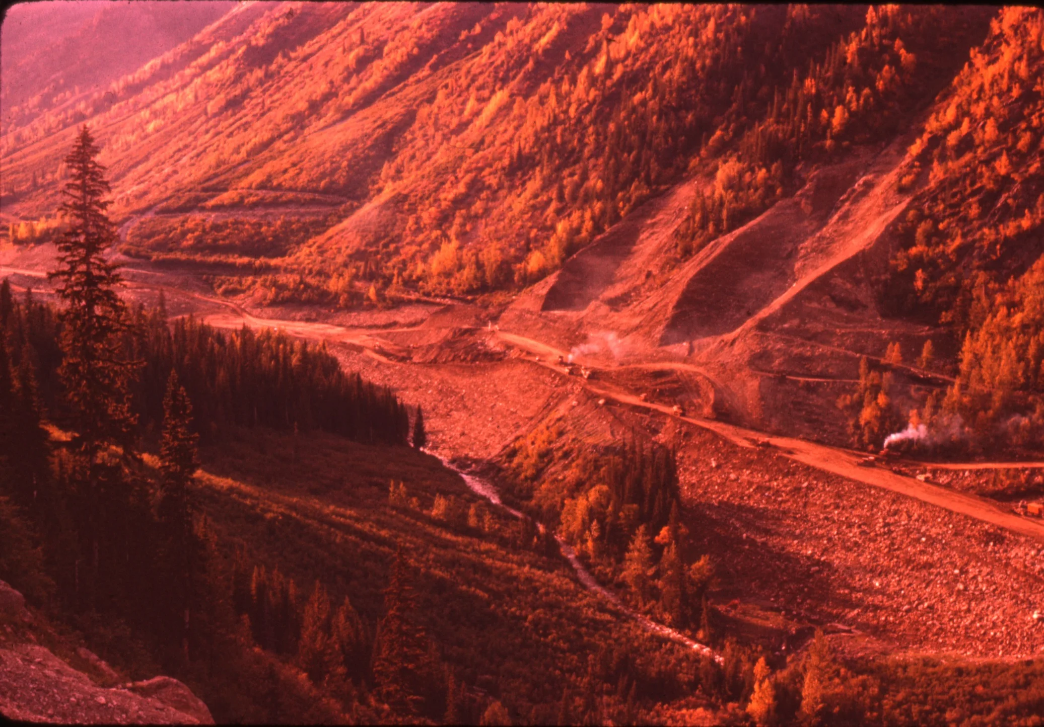 PSS.51 Highway Grading at Mt. Tupper. Oct. 1959
